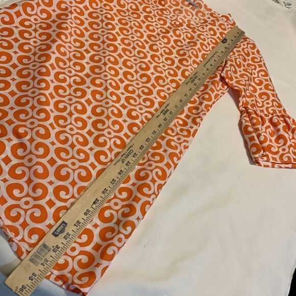 Buckhead Betties Size Medium dress with ruffle sleeves and scoop neck - Picture 8 of 9